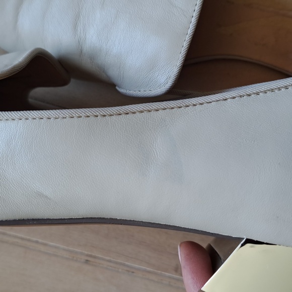 Franco Sarto Vianna Slip On Crom Heel Pointy Toe Boone Leather Dress Short Heels - Picture 11 of 14